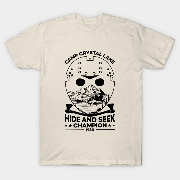 80s Camp Crystal Lake T-Shirt by Premium Nation